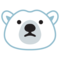 Polar Bear emoji on Google